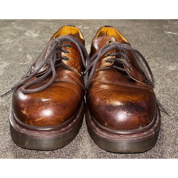 Dr. Martens Brown Leather oxfords - Picture 2 of 6